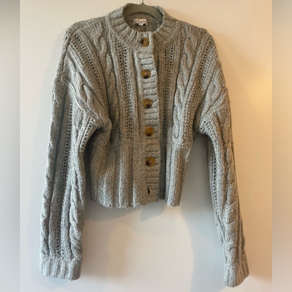 L’Academie Eleni Knit Sweater in Grey - Picture 2 of 4